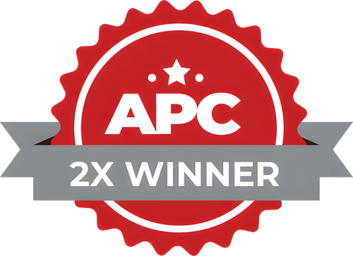 American Painting Contractor magazine two-time Top Job award winner seal