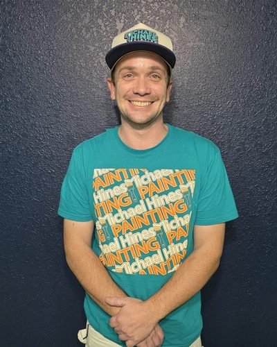 Matthew, a painter on the Michael Hines Painting crew