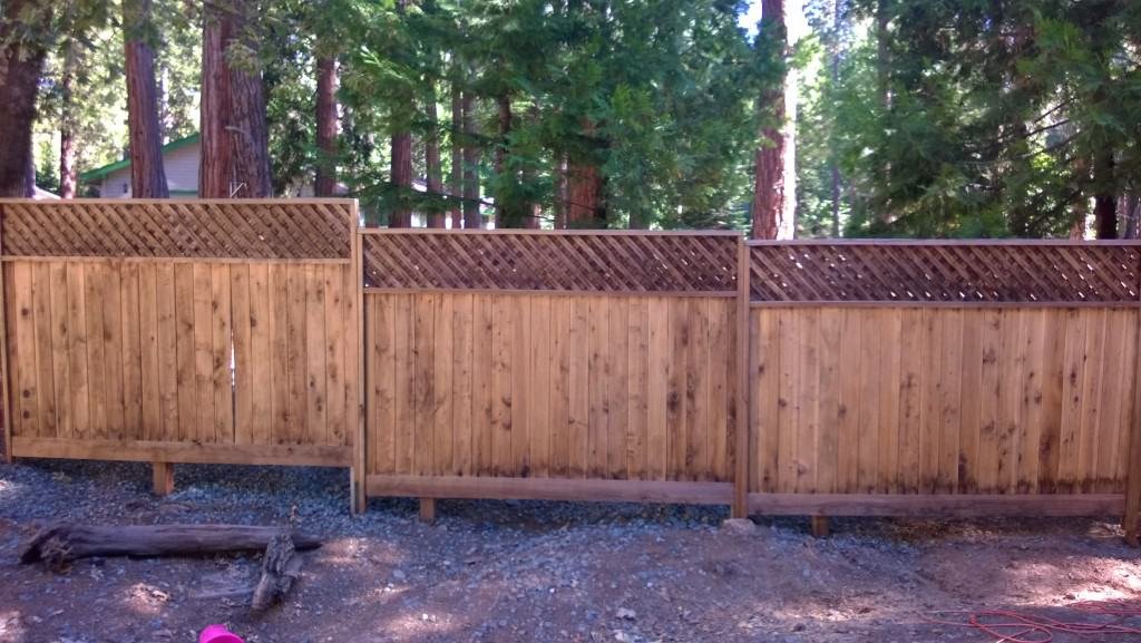 Fence Staining and Painting in Amador County